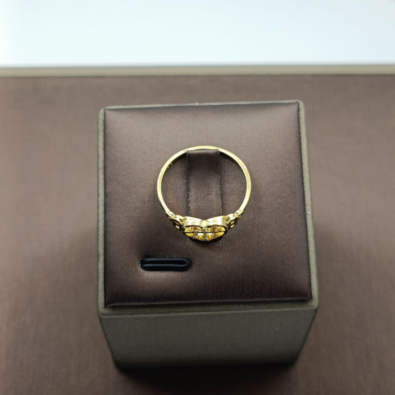22k / 916 Gold Heart Abacus Ring-916 gold-Best Gold Shop