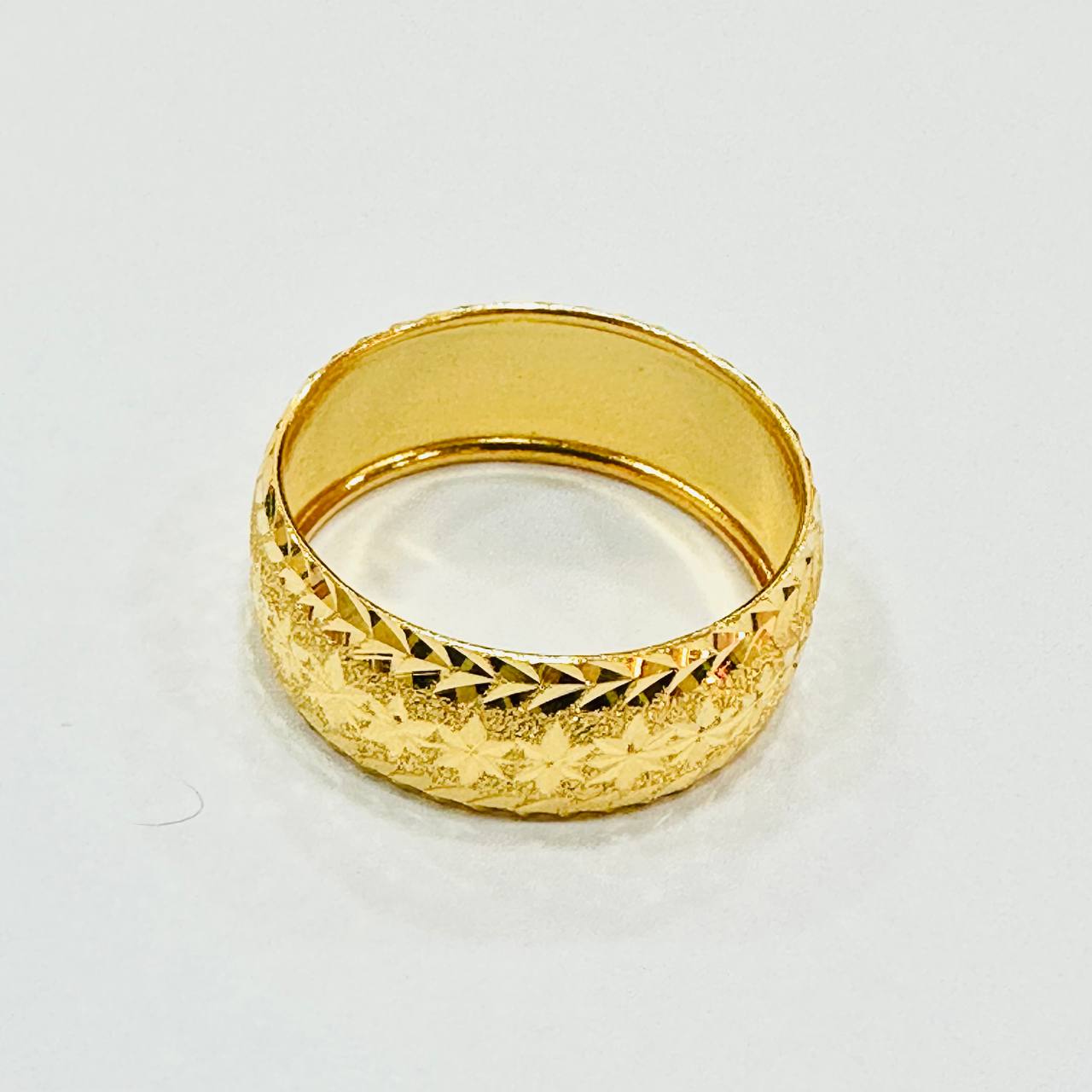 22k / 916 Gold Hollow ring Design 5 – Best Gold Shop