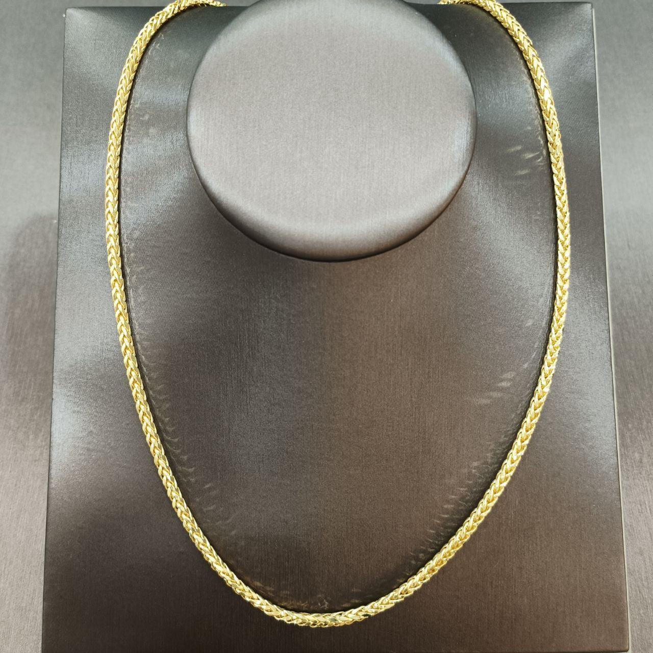22k / 916 gold Hollow scale necklace-916 gold-Best Gold Shop