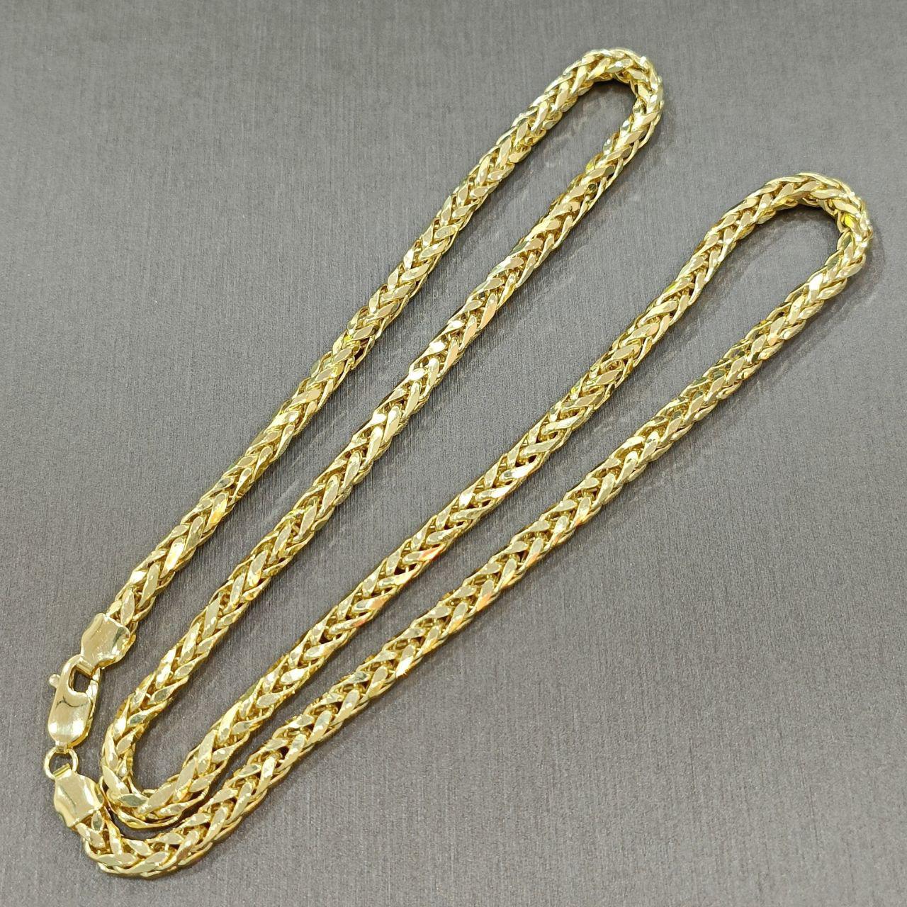 22k / 916 gold Hollow scale necklace-916 gold-Best Gold Shop