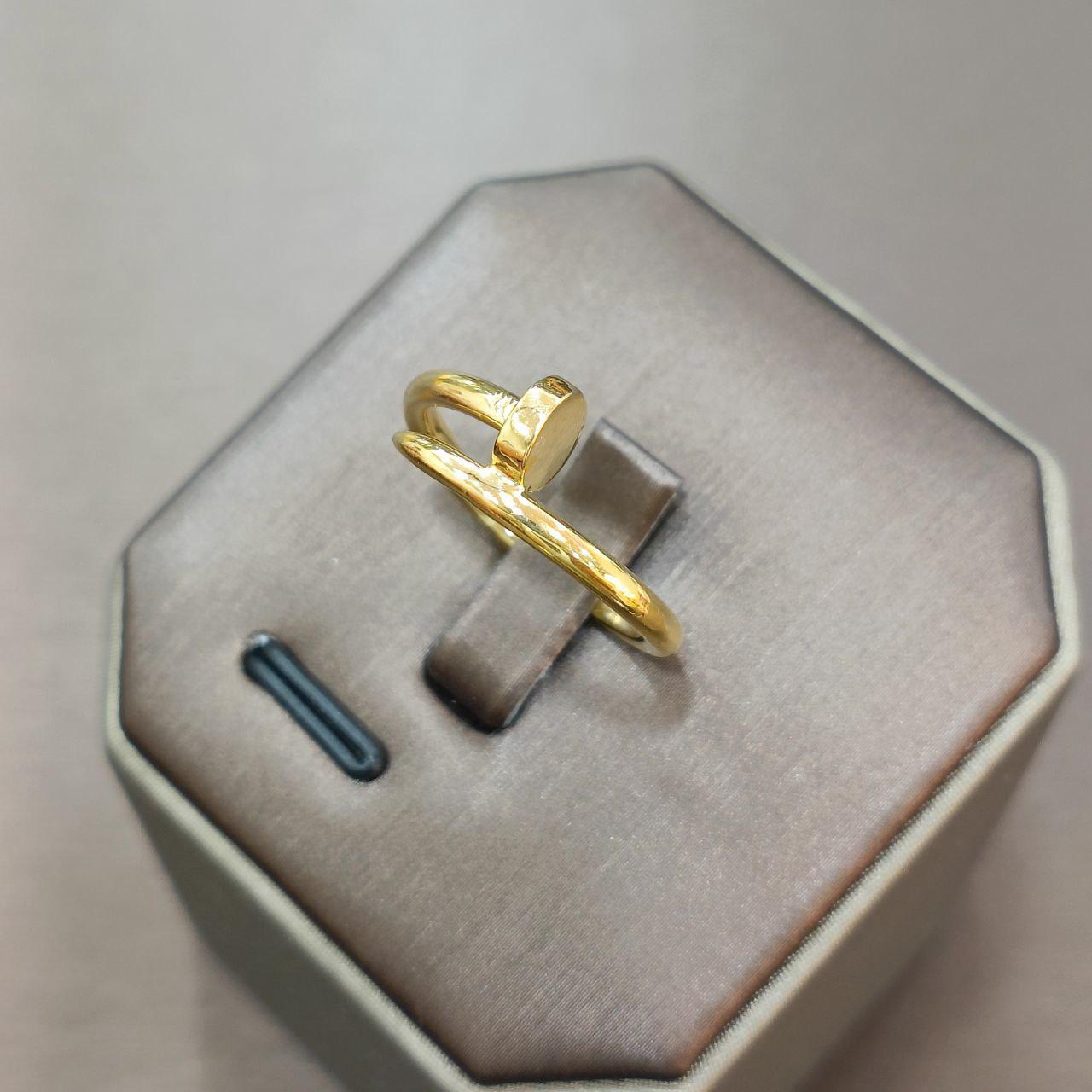 22k / 916 Gold Nail Ring V2-Rings-Best Gold Shop