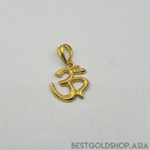 22k / 916 Gold Om Pendant-916 gold-Best Gold Shop