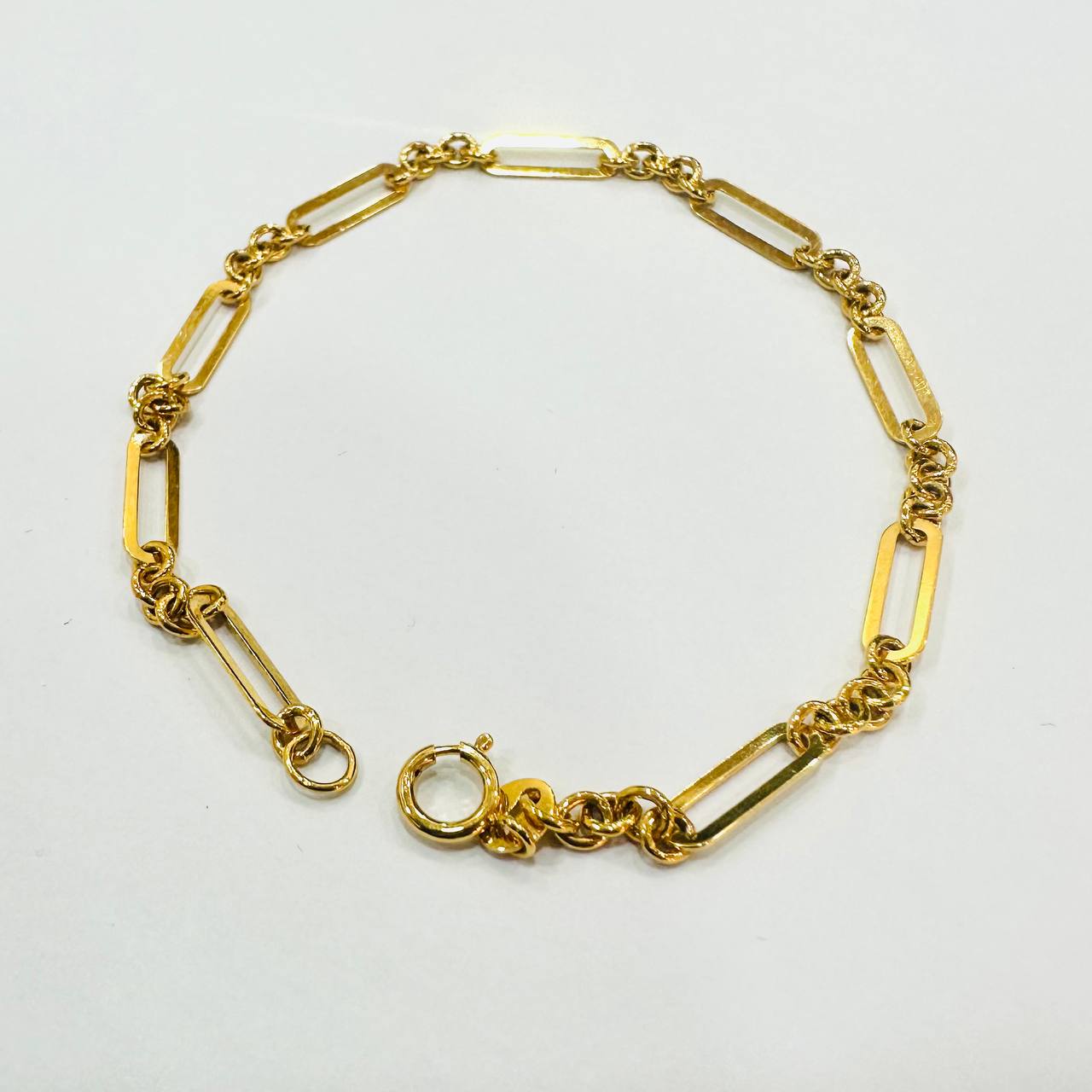 22k / 916 Gold Rectangle design bracelet-916 gold-Best Gold Shop