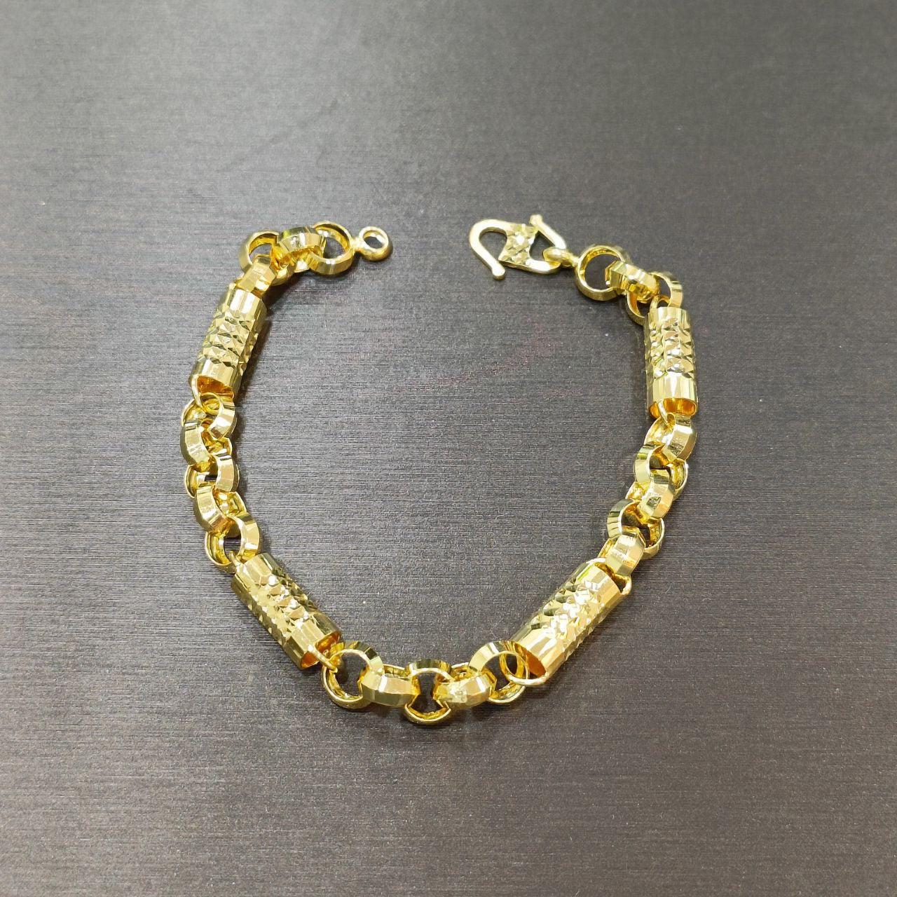 22k / 916 Gold Rings with bamboo bracelet-Bracelets-Best Gold Shop