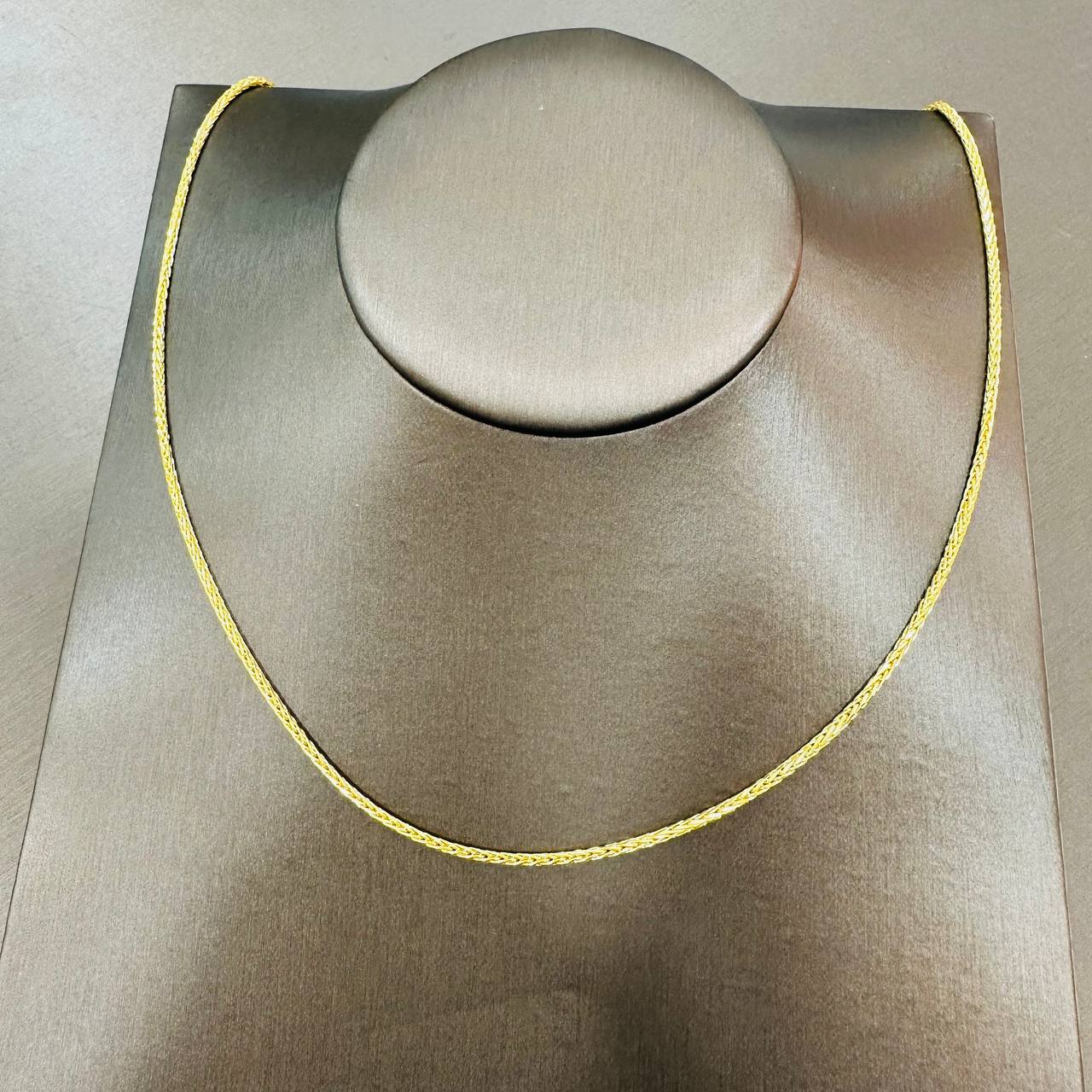 22k / 916 Gold Round Rope necklace-916 gold-Best Gold Shop