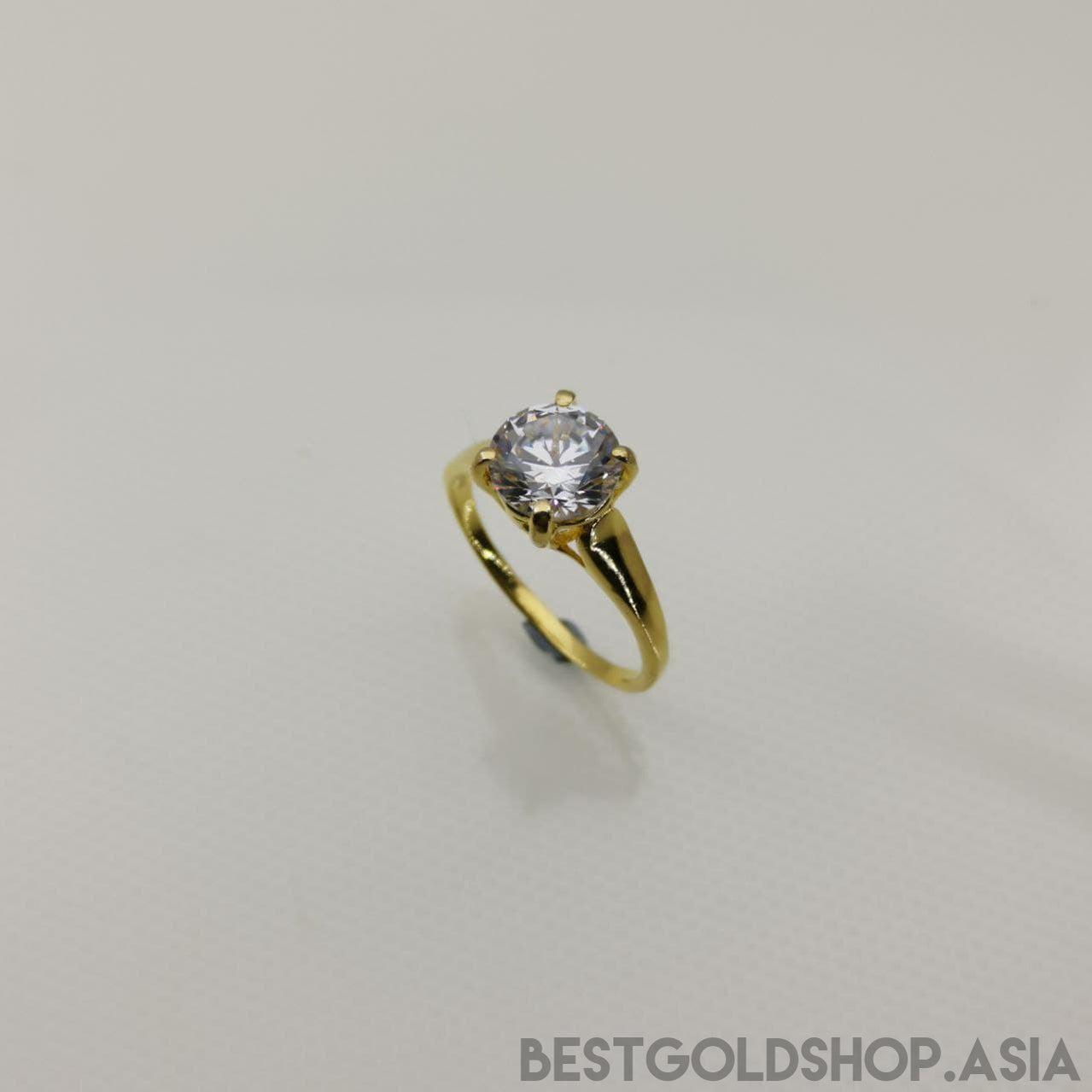 22k / 916 gold solitaire ring-916 gold-Best Gold Shop