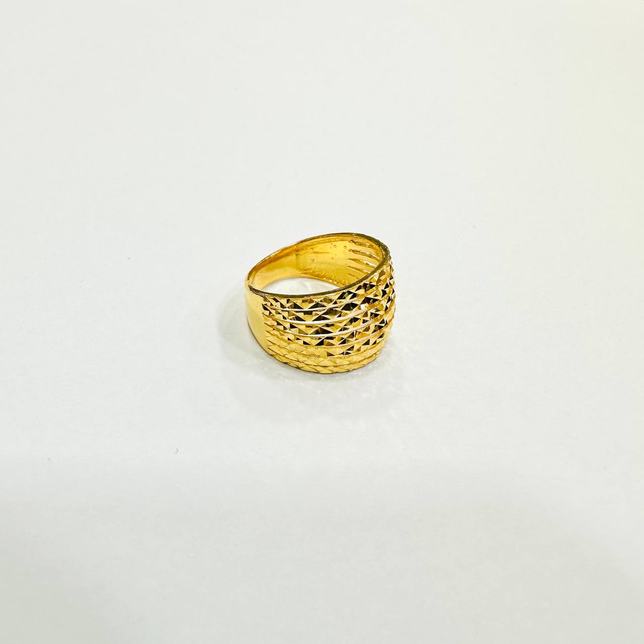 22k / 916 Gold Wide cutting ring (Very Wide)-916 gold-Best Gold Shop