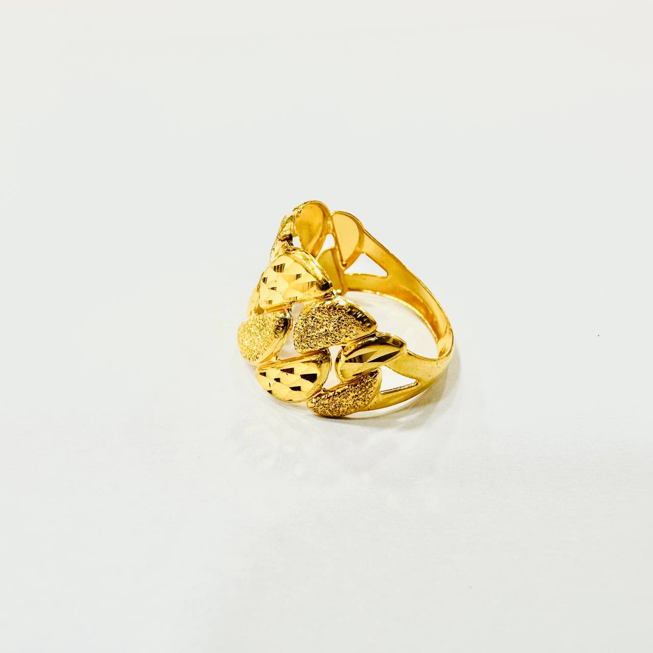 22K / 916 Gold Wide Milo Ring-916 gold-Best Gold Shop