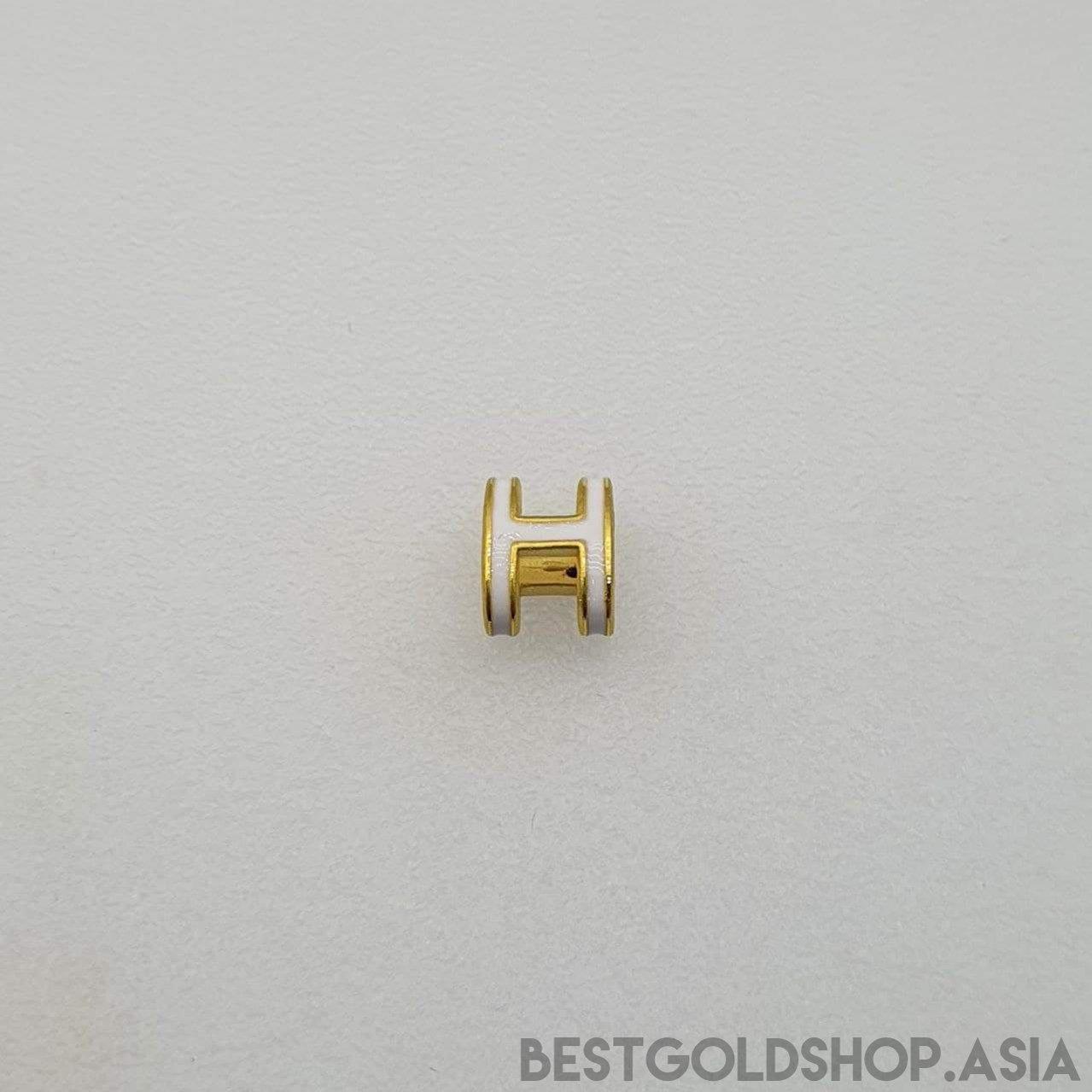 24k / 999 Gold H pendant-999 gold-Best Gold Shop