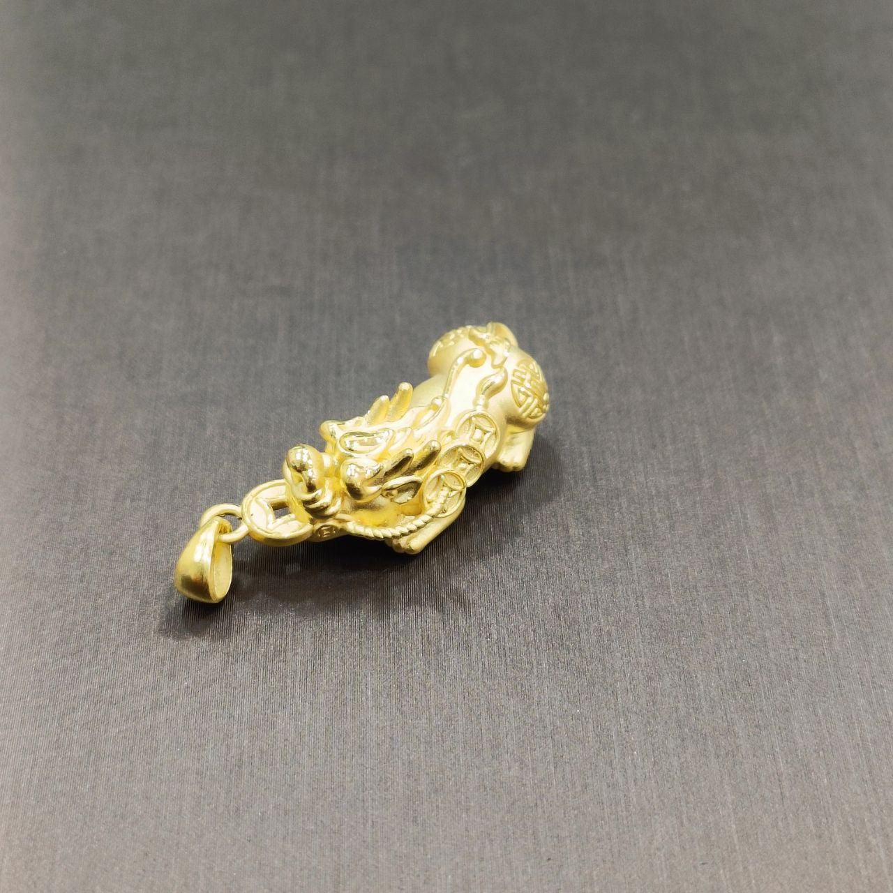 24k / 999 Gold Hollow Pixiu Pendant-999 gold-Best Gold Shop