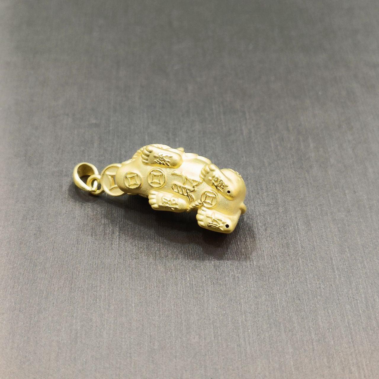 24k / 999 Gold Hollow Pixiu Pendant-999 gold-Best Gold Shop