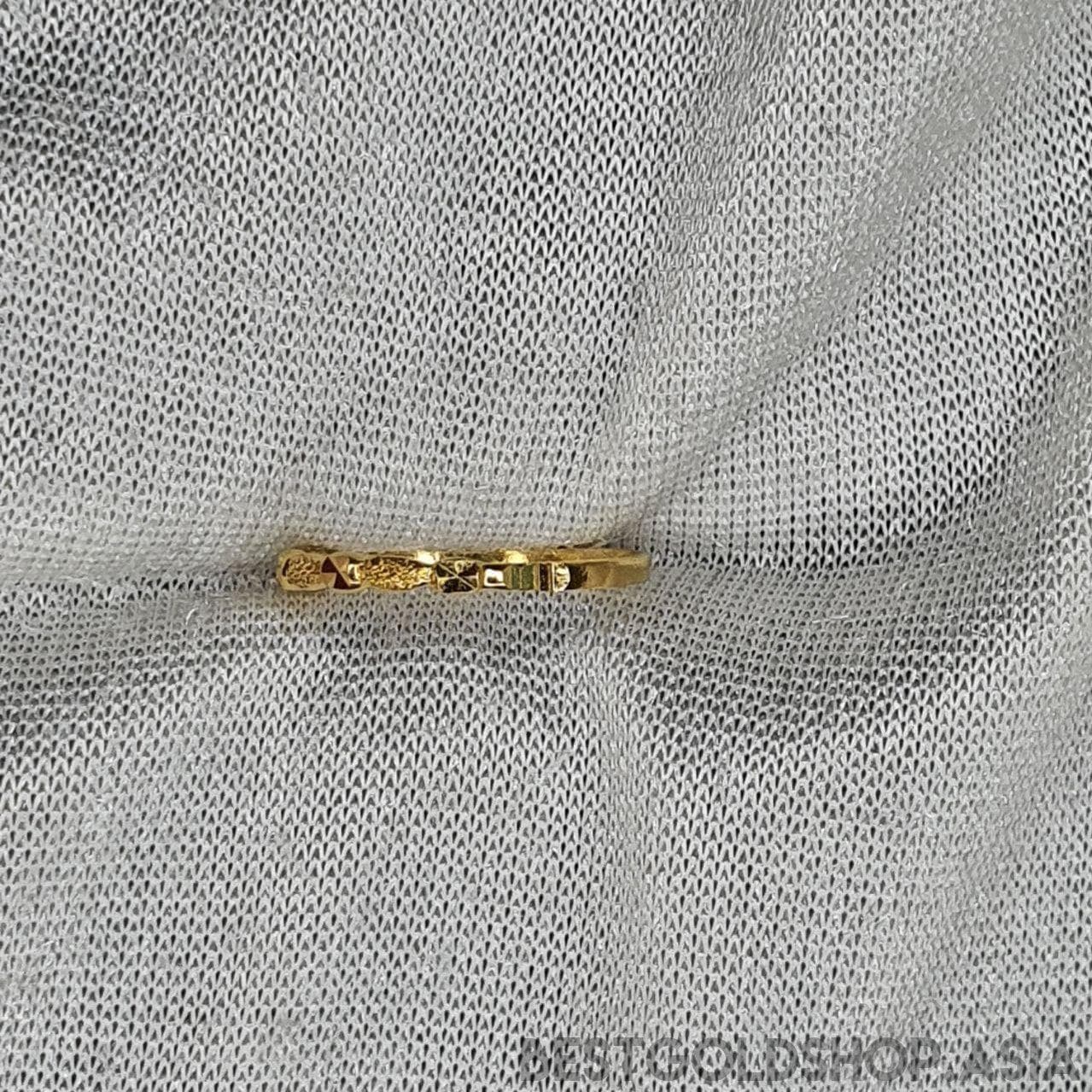 916 / 22k Gold Lucky pinky Ring-916 gold-Best Gold Shop