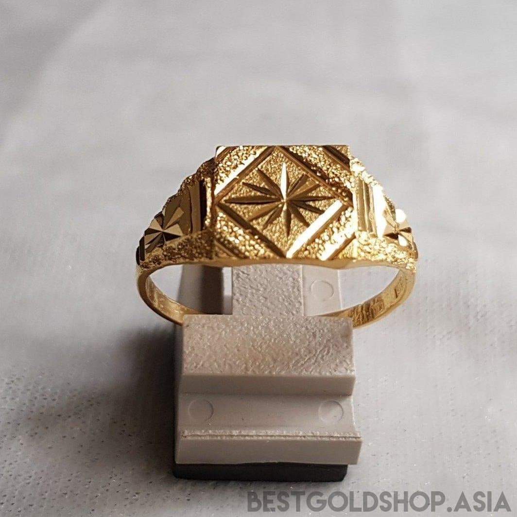 916 Gold Board Design Ring D4-916 gold-Best Gold Shop