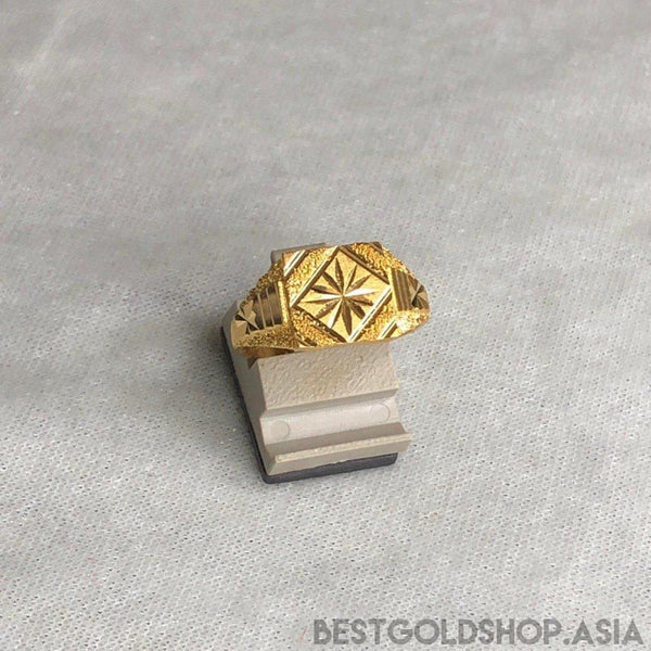 916 Gold Board Design Ring D4-916 gold-Best Gold Shop