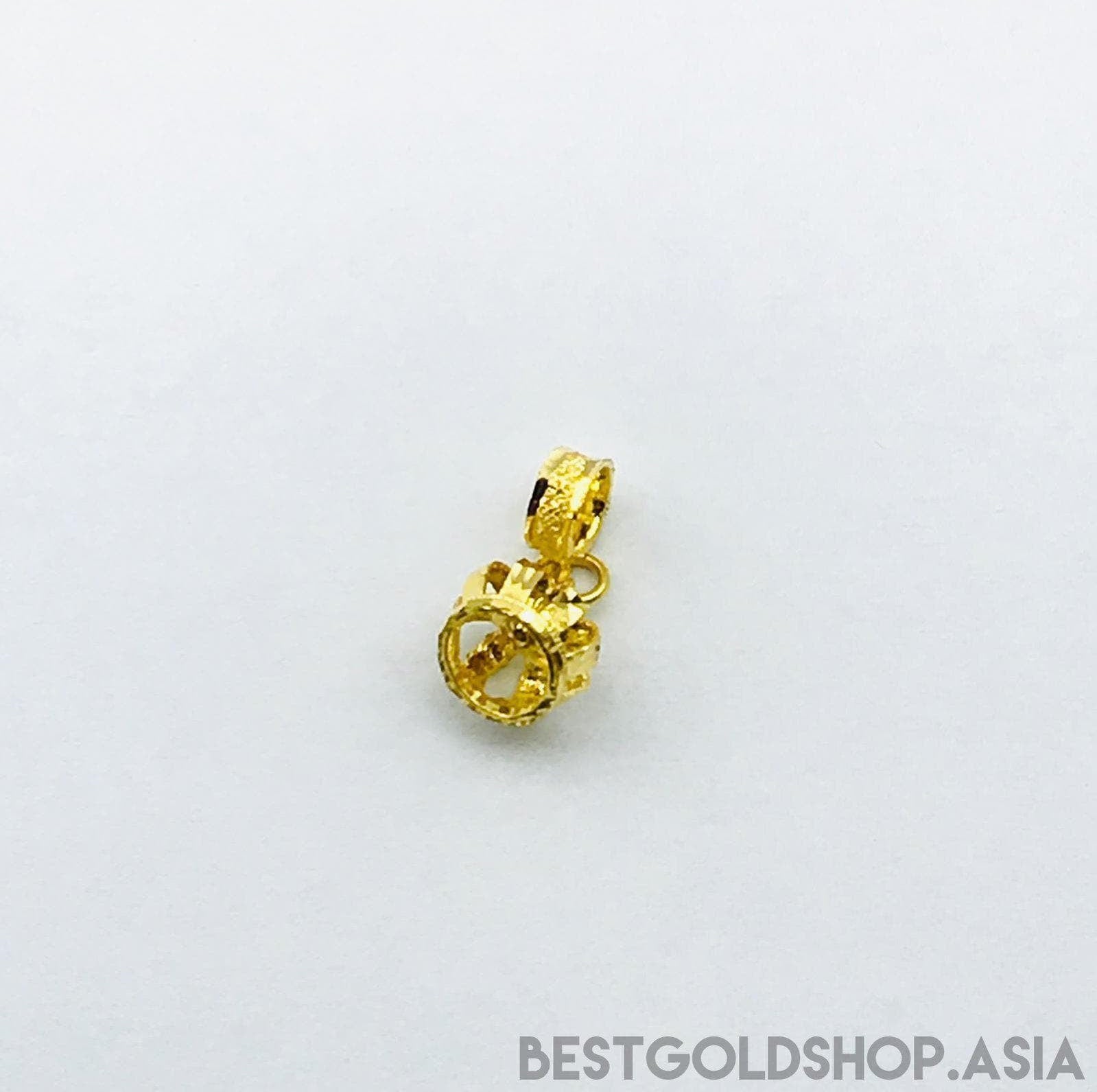 916/22K Gold Small Crown Charm-916 gold-Best Gold Shop