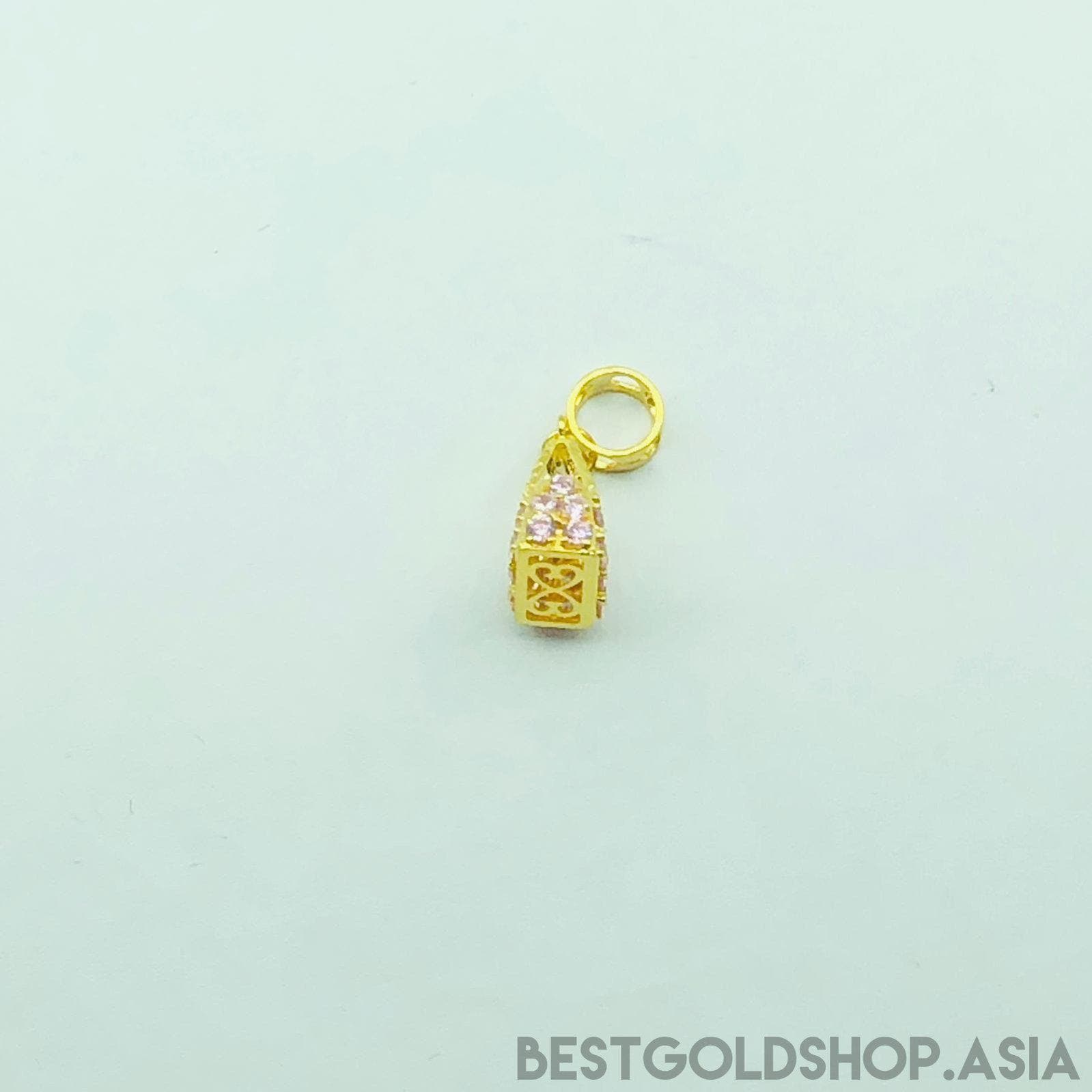 916/22k Gold Crystal Handbag-916 gold-Best Gold Shop