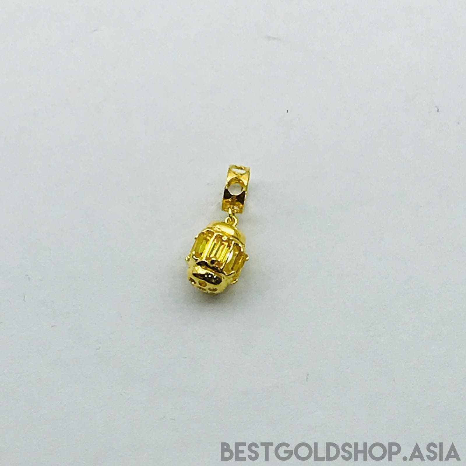 916/22k Gold crystal charm-916 gold-Best Gold Shop