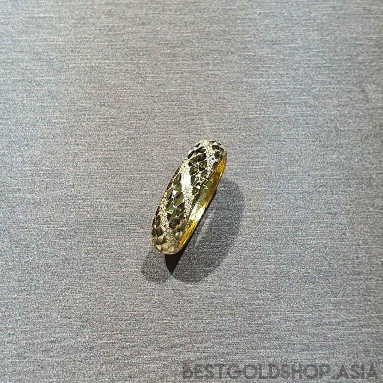 New Batch and design 22k / 916 Gold Hollow ring V1-916 gold-Best Gold Shop